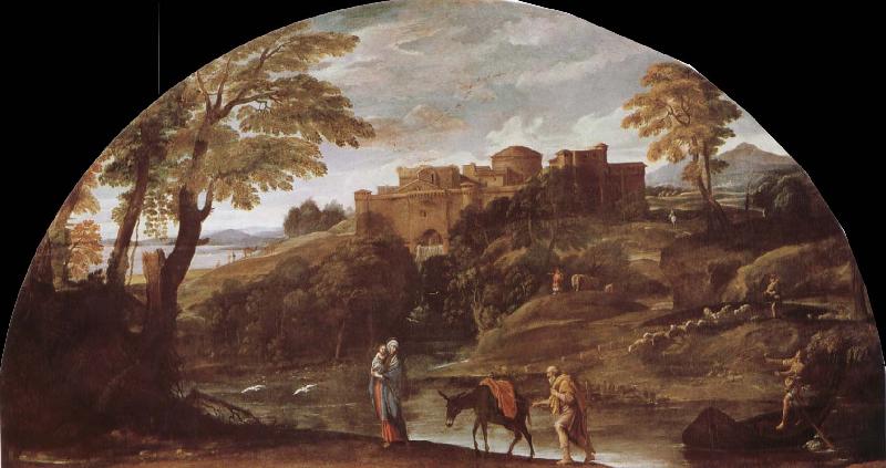 Annibale Carracci Escape to Egypt